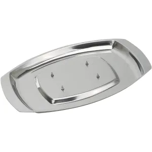 KitchenCraft Stainless Steel Spiked Carving Tray