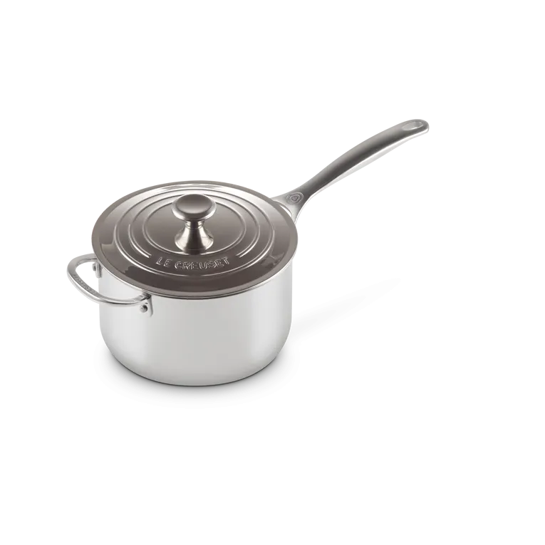 Le Creuset Signature Stainless Saucepan - All sizes