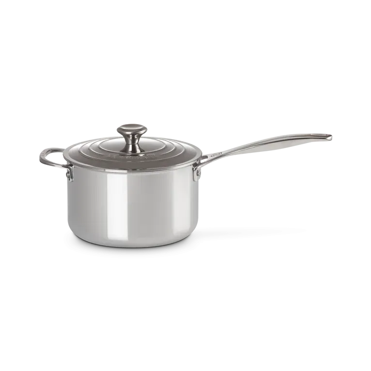 Le Creuset Signature Stainless Saucepan - All sizes