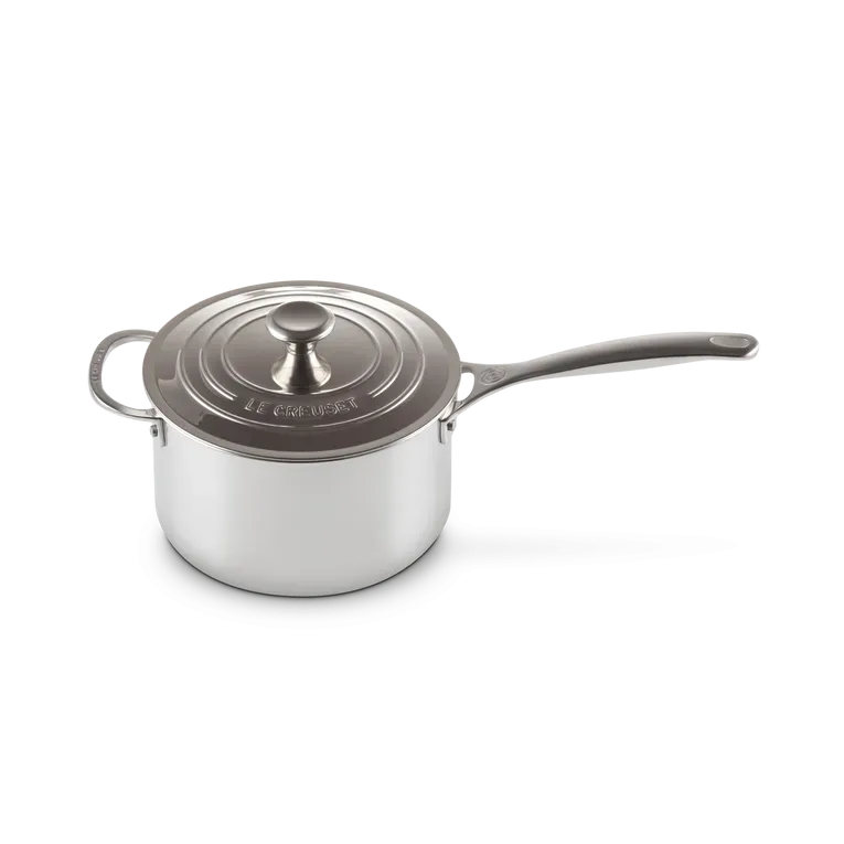Le Creuset Signature Stainless Saucepan - All sizes