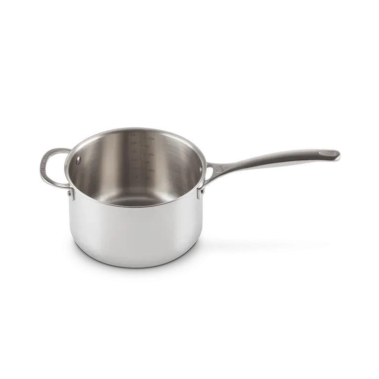 Le Creuset Signature Stainless Saucepan - All sizes