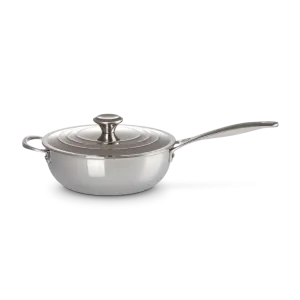Le Creuset Signature Stainless Steel 24cm Non Stick Saute Pan