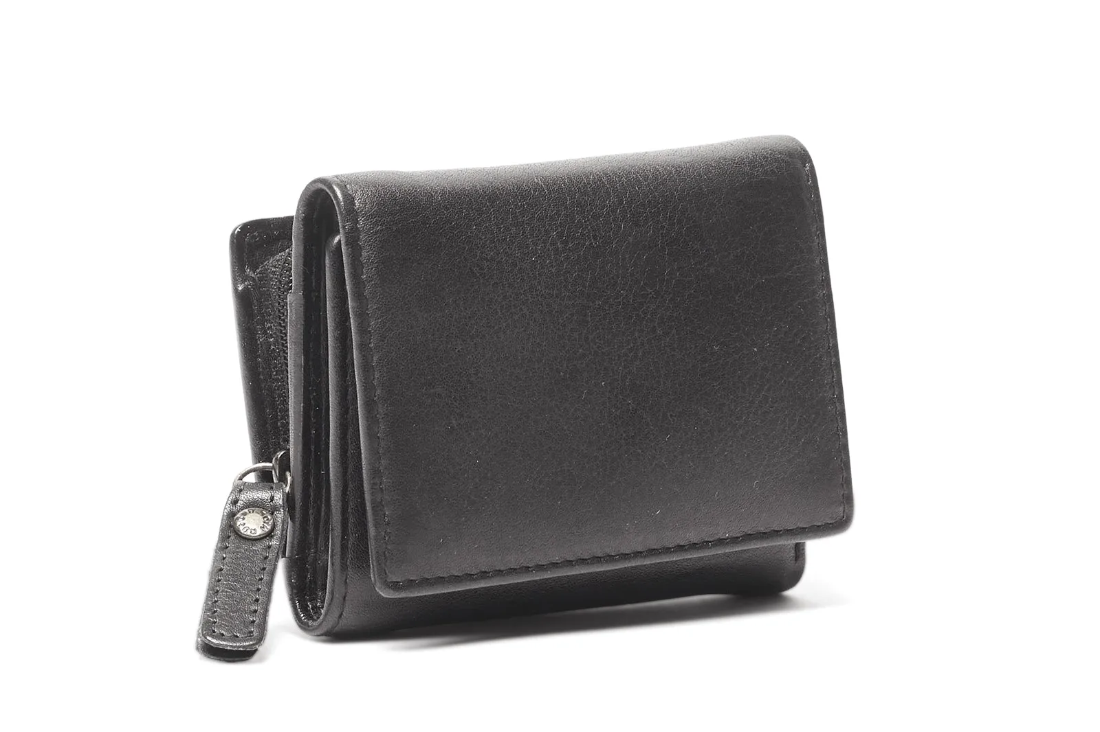 Oran - Rh485 Vikky Small Rfid Leather Wallet W Coin Section - Navy Special Savings Today