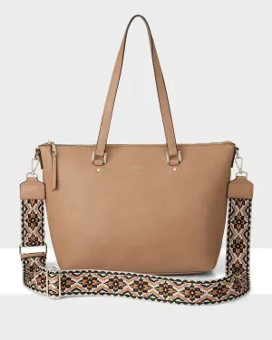 Trending Deals Today Vivian Medium Zip Top Tote With Aztec Strap