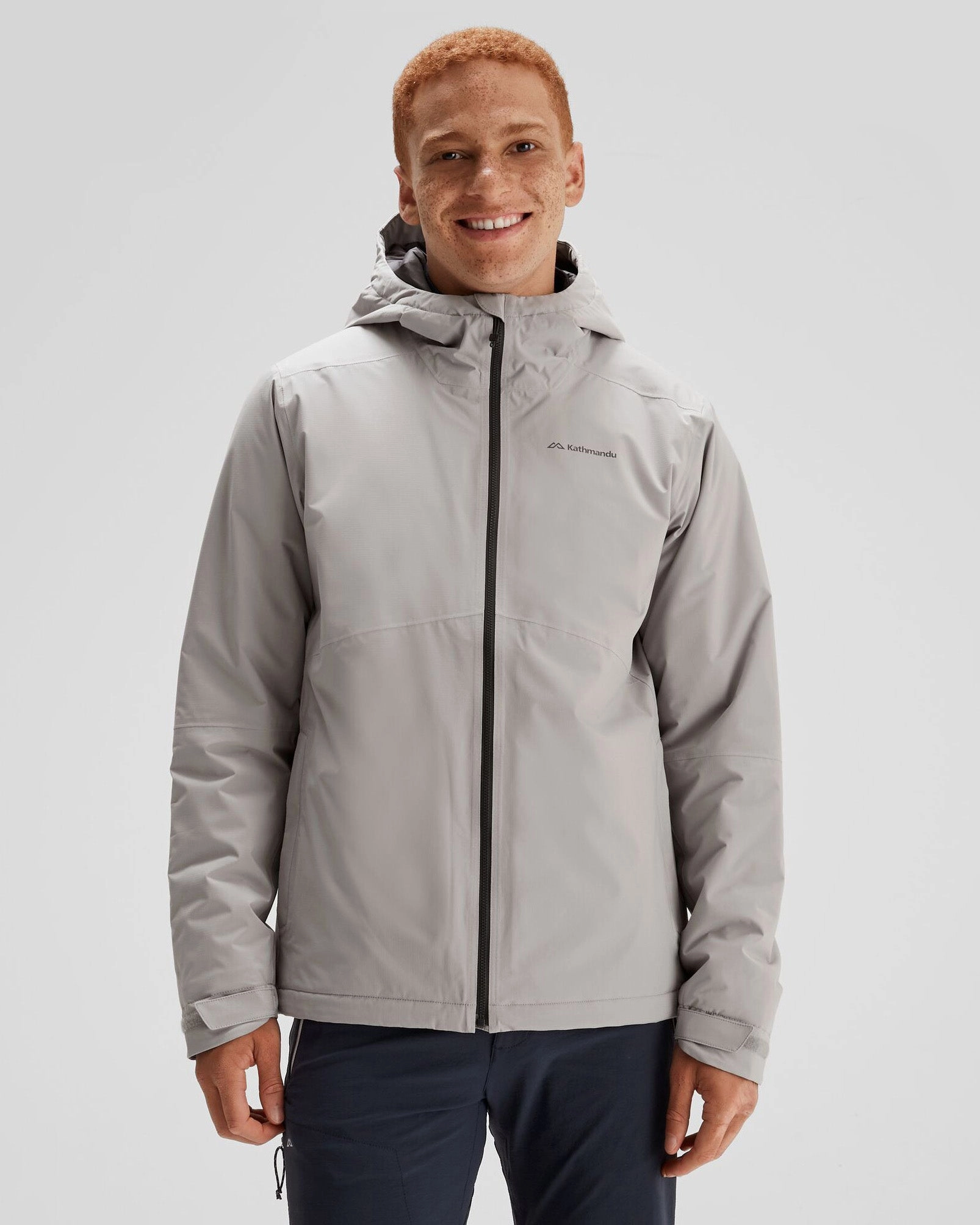 Trending Offer Today Hot Offer Frenzy Men'S Trailhead 2L Insulated Rain Jacket - Steel Grey