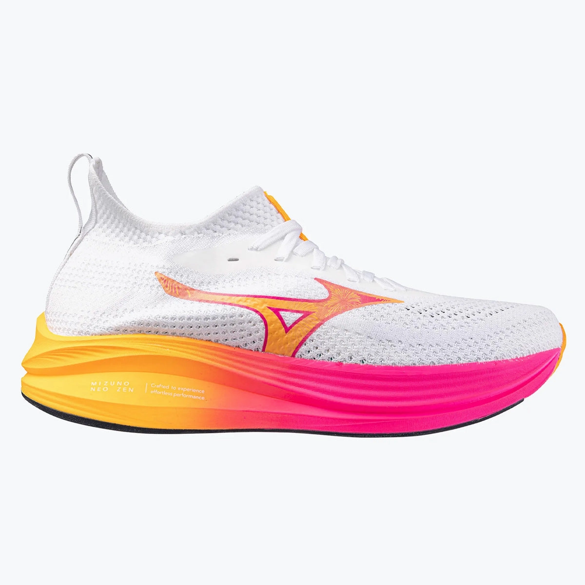 EndofWeek Deals Mizuno Neo Zen Womens | White/Tang Orange/Pink Tetra