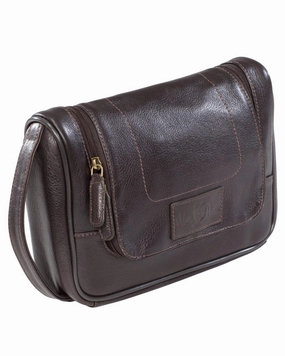 Exclusive Holiday Deal Limited Edition Offer Alan Paine Mens Leather Wash Bag