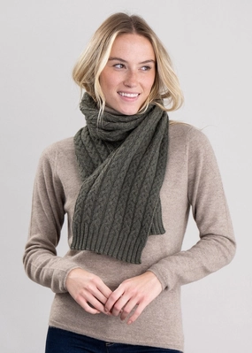 Big Price Drop Limited Time Sale Cashmere Cable Scarf