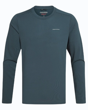 Limited Stock Alert Craghoppers Mens Nosilife Abel Long Sleeved T-Shirt