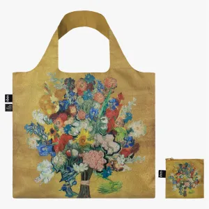 Loqi Tote Bag With Zip Pouch - Van Gogh Museum Gold Flower Mega Sale Now Todays Steal