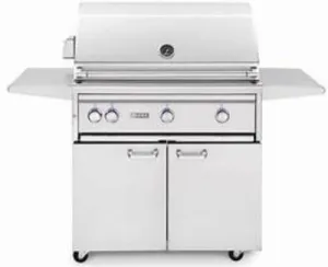 Lynx Professional Grill Series L36ATRFLP 36" Freestanding Grill 3 TridentBurners