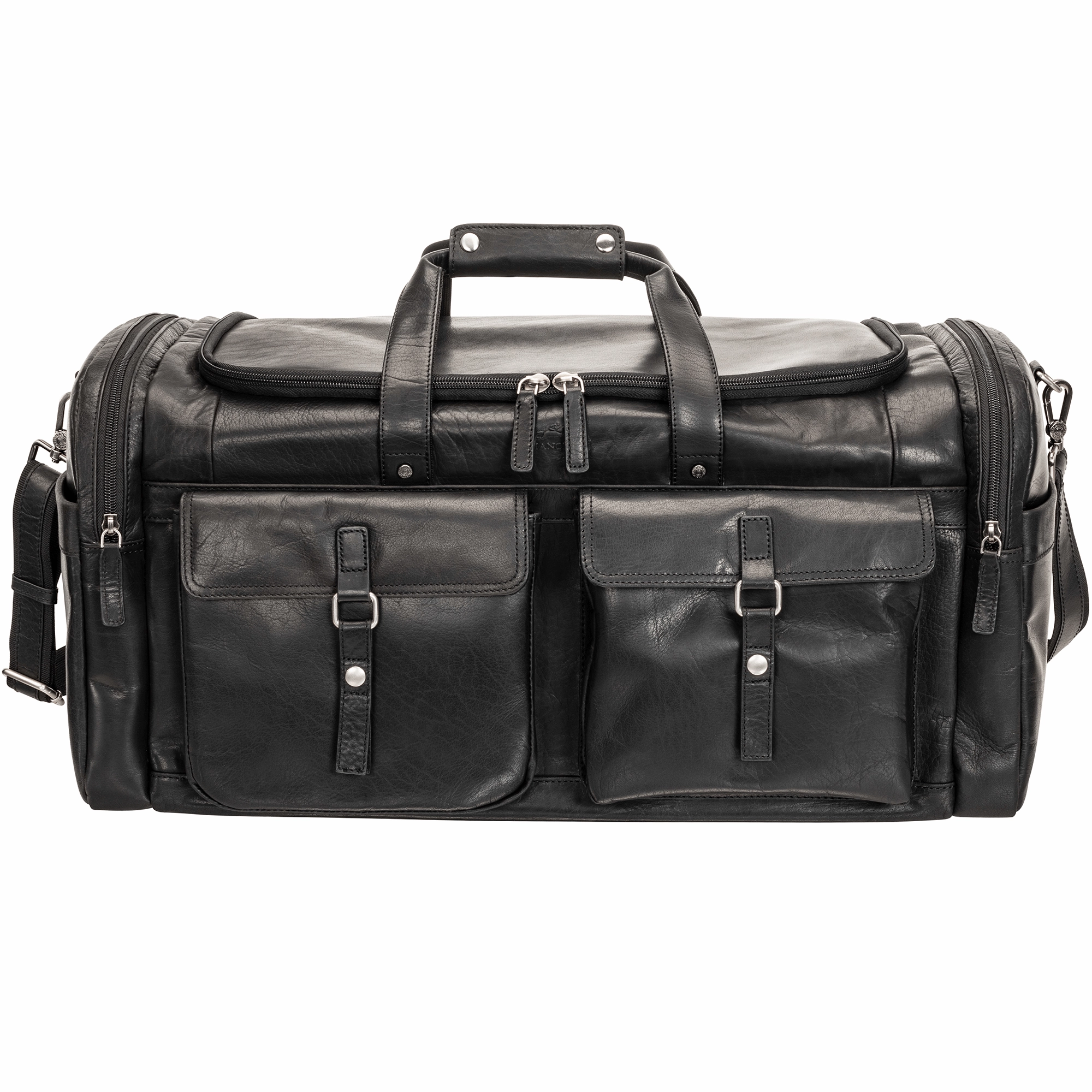 Dont Miss Big Savings Limited Time Sale Mancini Leather Buffalo Large Duffle Bag