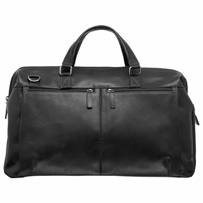 Clearance Savings Now Trending Hot Picks Mancini Leather Classic Carry-On Duffle Bag