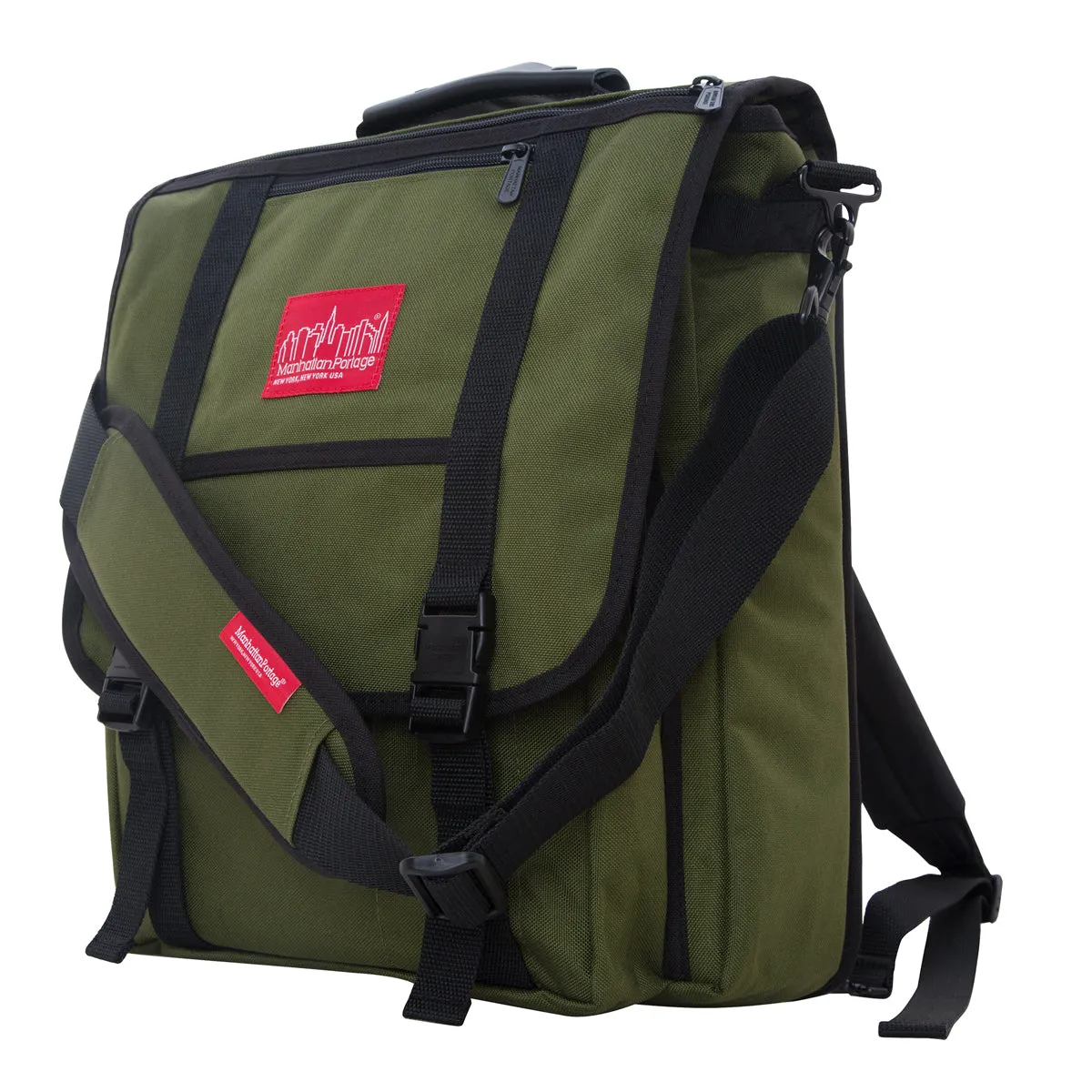 Big Savings Alert Manhattan Portage Commuter Laptop Bag (17 In.) With Back Zipper