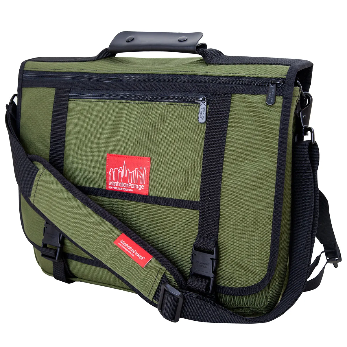 Manhattan Portage The Wallstreeter With Back Zipper Clearance Sale Now Shop the Savings