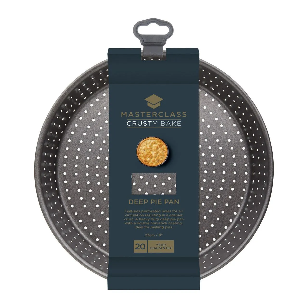 MasterClass Crusty Bake 23cm Pie & Tart Tin