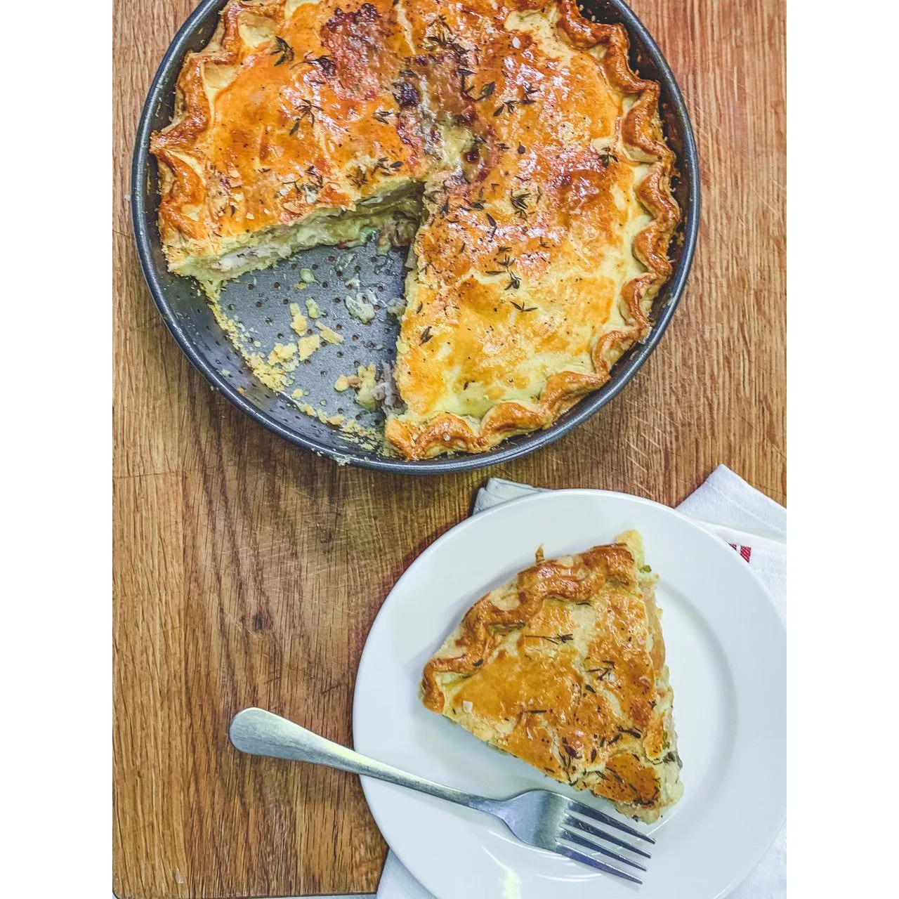 MasterClass Crusty Bake 23cm Pie & Tart Tin
