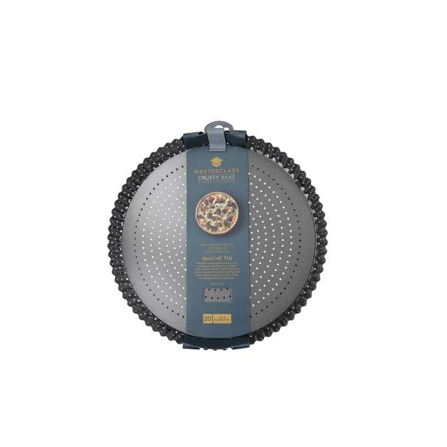 MasterClass Crusty Bake Non-Stick 30cm Fluted Round Flan
