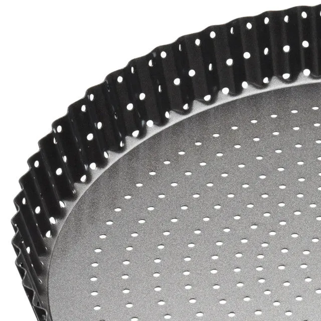 MasterClass Crusty Bake Non-Stick 30cm Fluted Round Flan