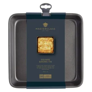 MasterClass Non-Stick 23cm Square Baking Tin