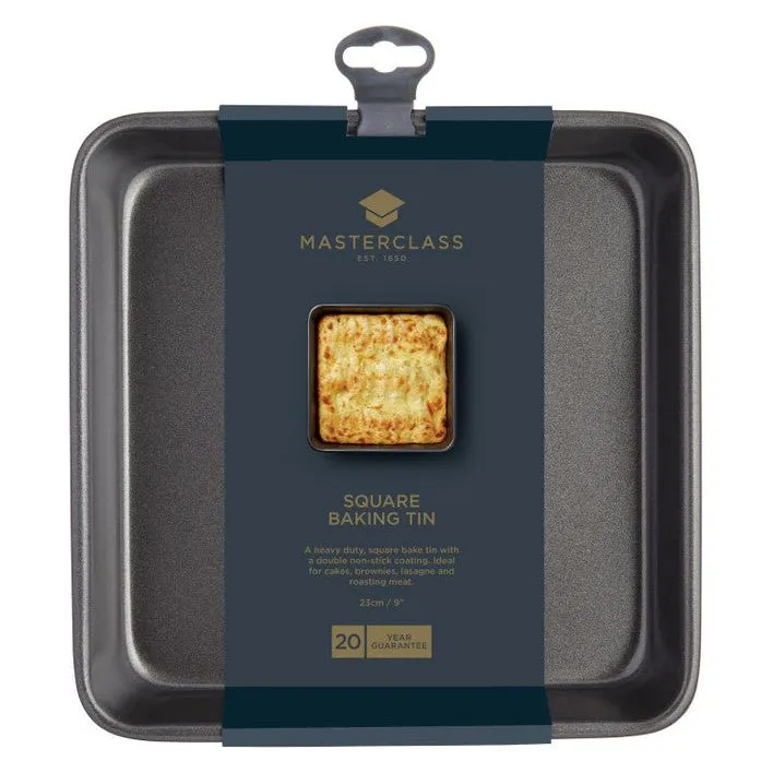 MasterClass Non-Stick 23cm Square Baking Tin