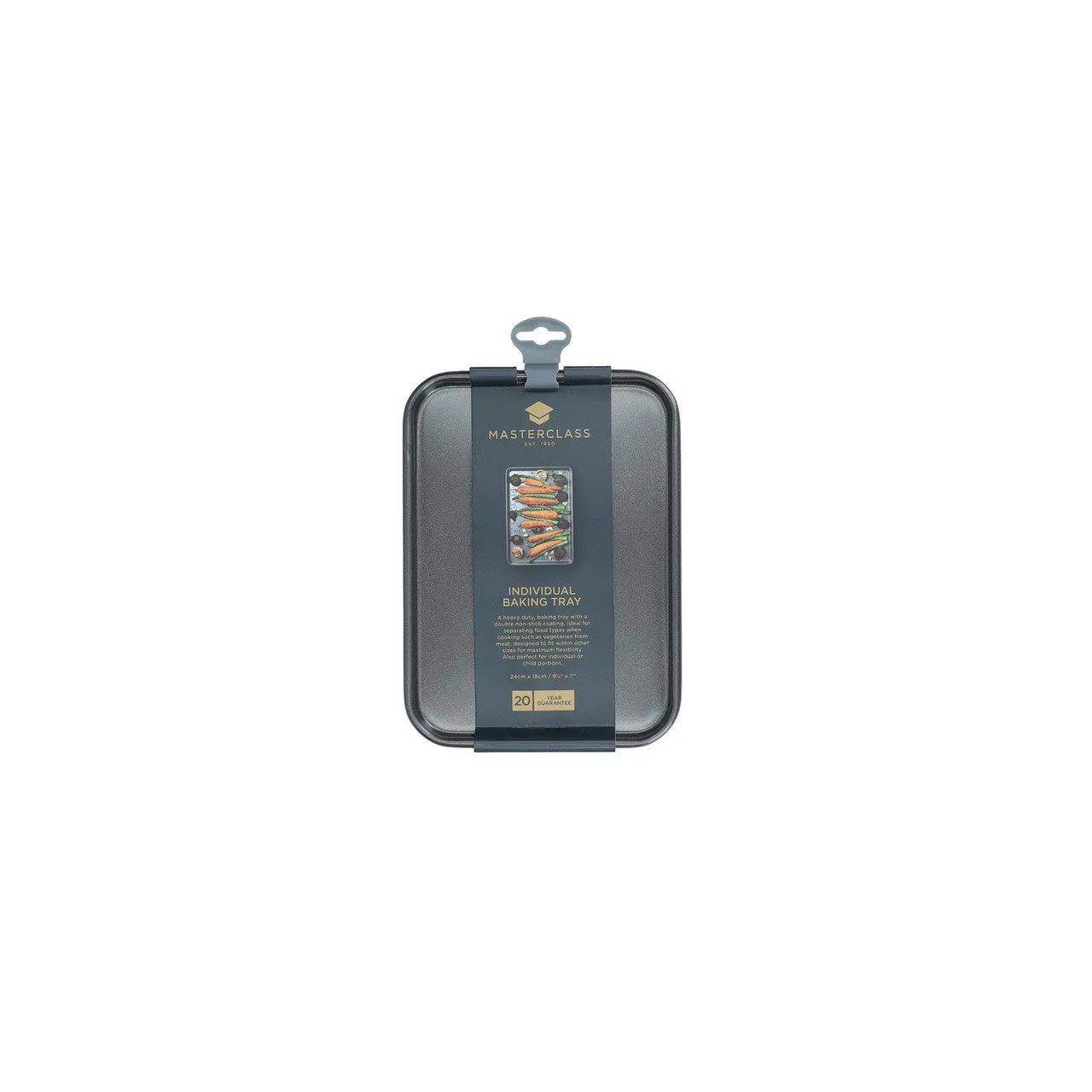 MasterClass Non-Stick 24cm x 18cm Baking Tray
