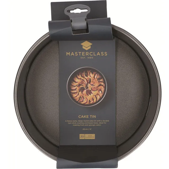 MasterClass Non-Stick Round 20cm/8" Deep Loose Base Cake Tin