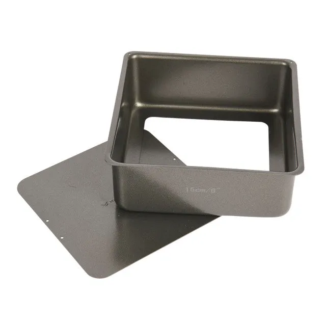 MasterClass Non-Stick Square 15cm/6" Deep Loose Base Cake Tin