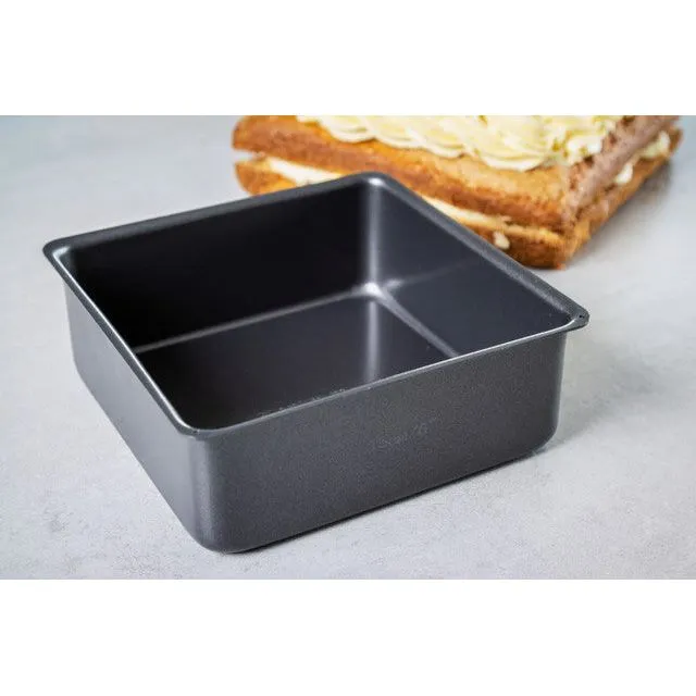 MasterClass Non-Stick Square 15cm/6" Deep Loose Base Cake Tin
