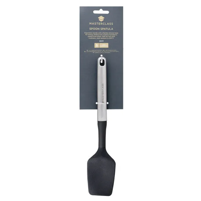 MasterClass Soft Grip Stainless Steel 30cm Spoon Spatula