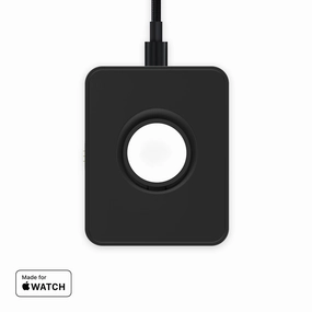 Big Sale Today Grab It Now Matte Black Elevated Apple Watch Charger