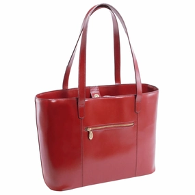 Hot Offer Frenzy Mcklein Alyson Leather Tablet Tote