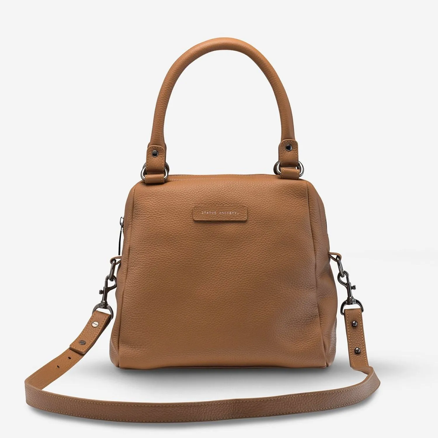 Status Anxiety Last Mountains Leather Crossbody Trending Now Offer