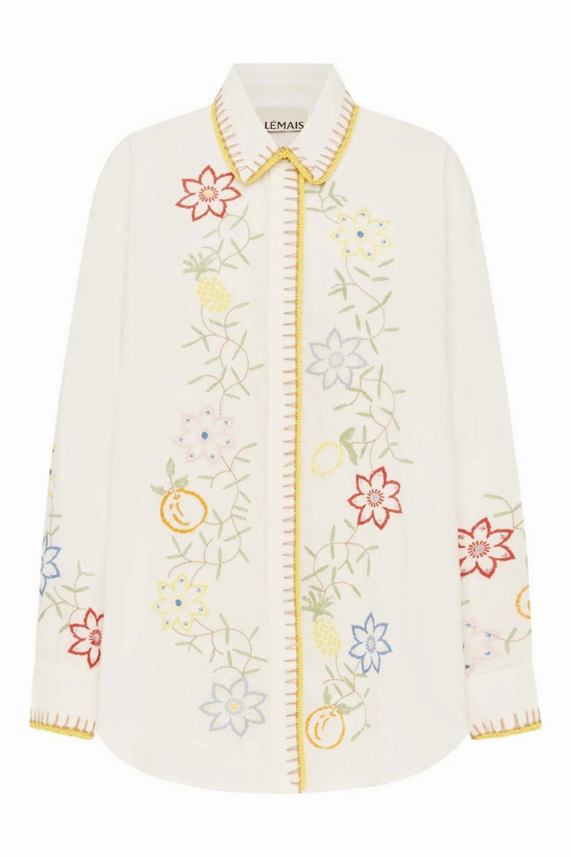 Olivia Embroidered Shirt Hot Offer Inside