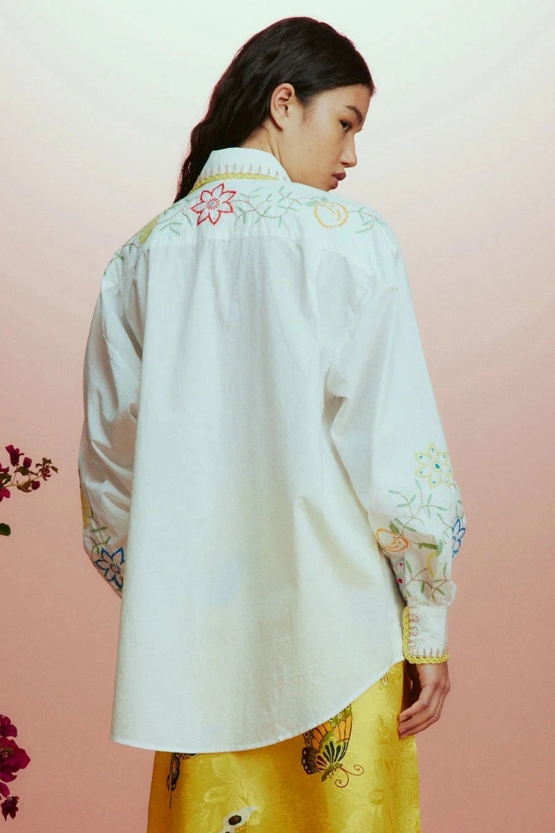 Todays Special Picks Olivia Embroidered Shirt