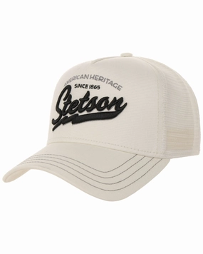 Stetson American Heritage Classic Off White Trucker Cap Online Exclusive Savings