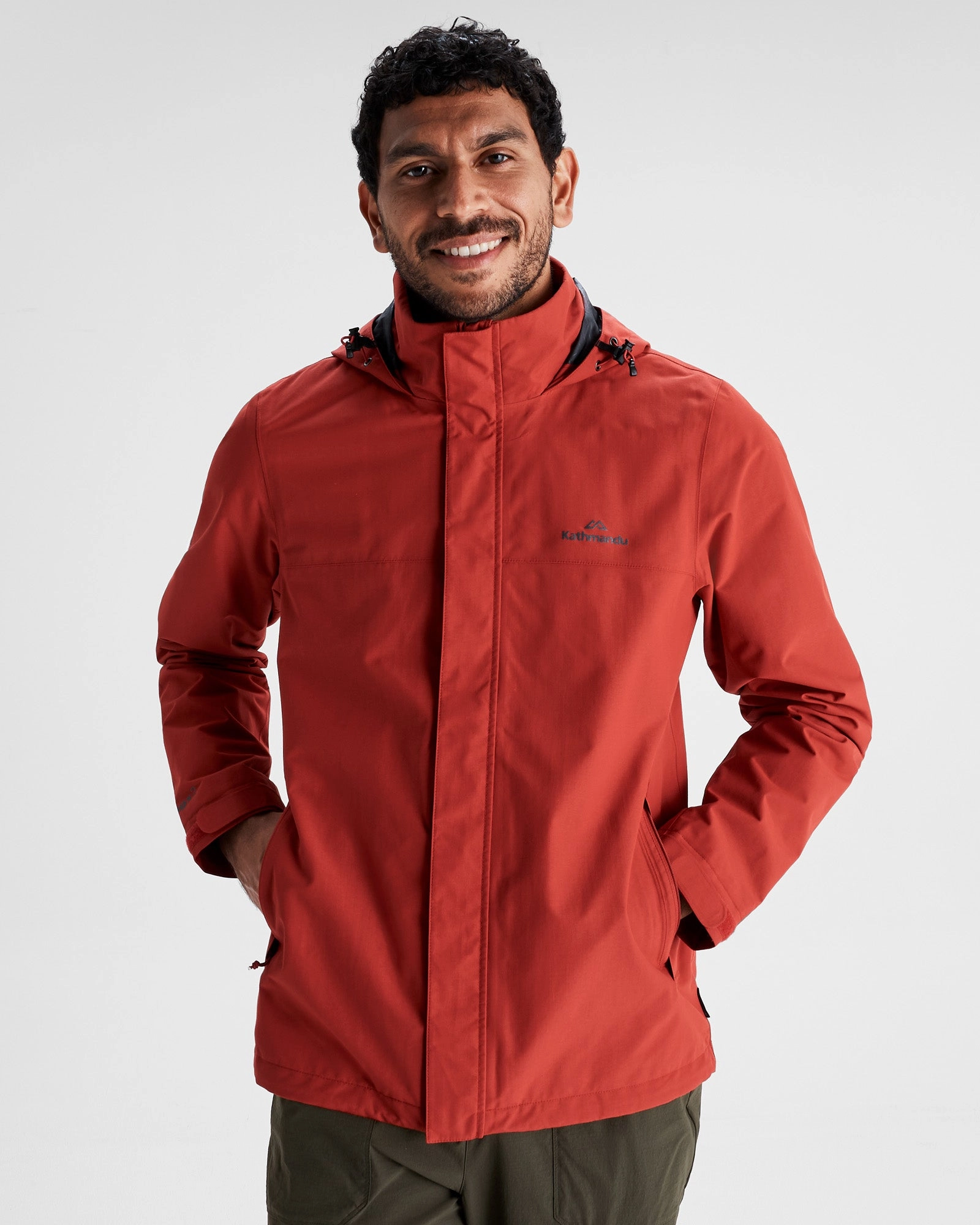 Today Only Hot Pick Men'S Andulo 2-Layer Rain Jacket - Spicy Chilli Pepper