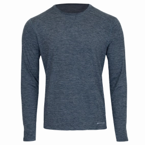 Weekend Specials Men'S Clima-Tek Crewneck - Nightfall Heather