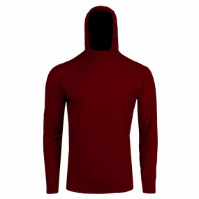 Special Online Offer Hot Savings Alert Men'S Clima-Tek Hoodie - Burgundy Heather