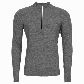 Instant Savings Inside Dont Miss Out Men'S Clima-Tek Zip-T - Grey Heather