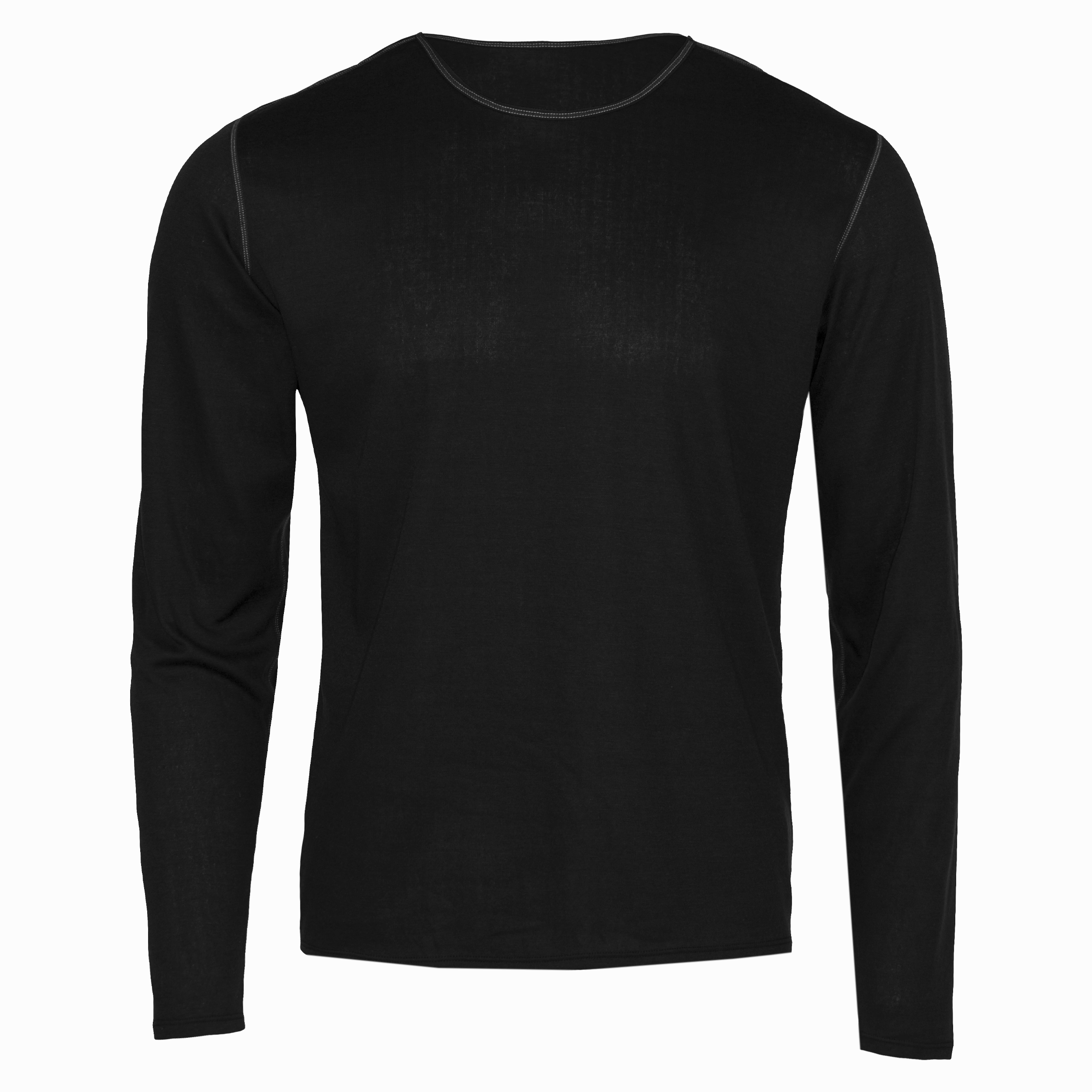 Gift Ideas Galore Men'S Pepper Bi-Ply Crewneck - Black