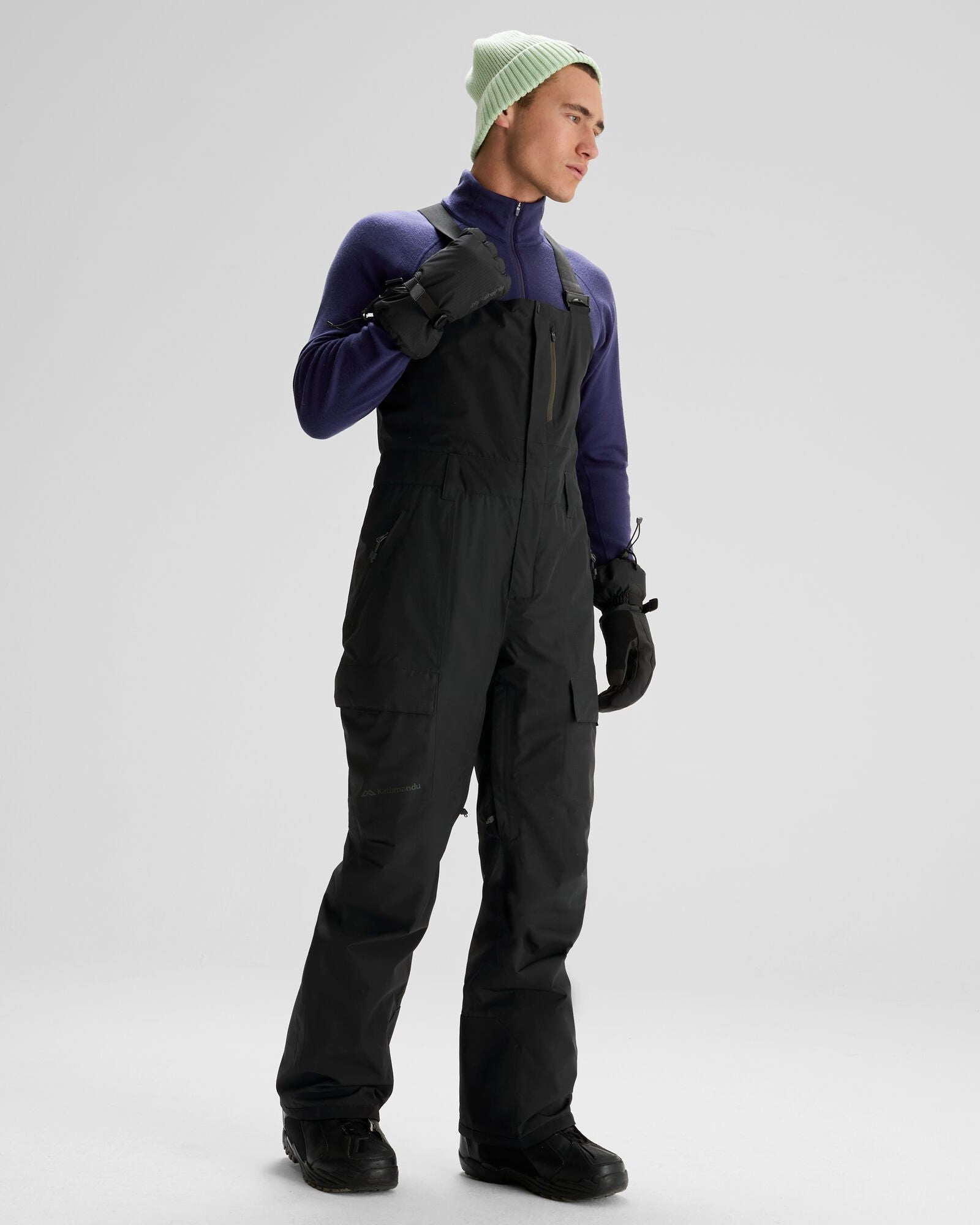 Men'S Pwdr-Days 2L Insulated Snow Bib - Black Stingray Flash Sale Alert Big Savings Event