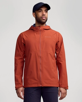 MustHave Deals Instant Savings Deal Men'S Trailhead Stretch 2.5-Layer Rain Jacket - Redwood