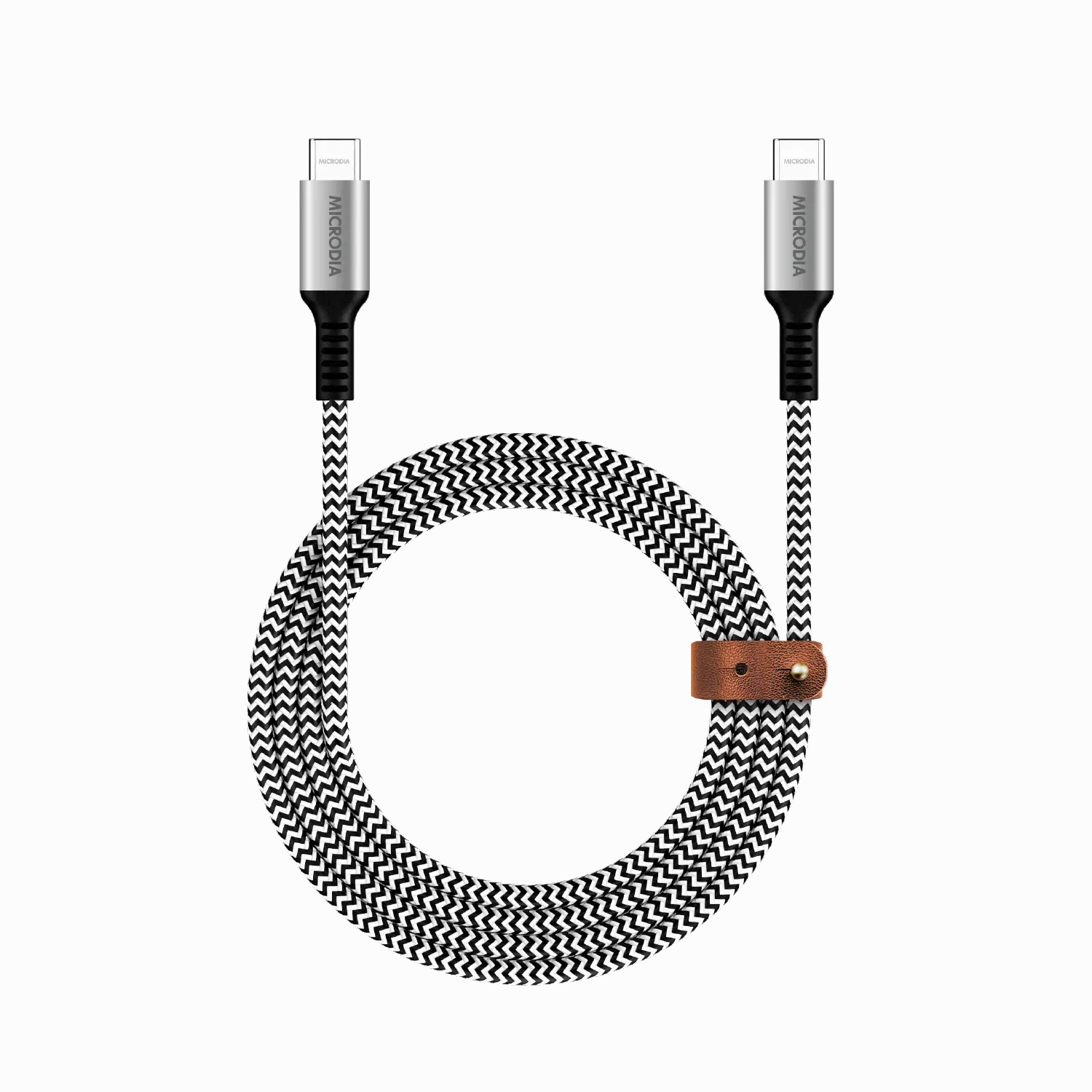 Microdia Durcable Tweed Pd100W Usb-C To Usb-C Charge & Sync Cable Hot Item Clearance