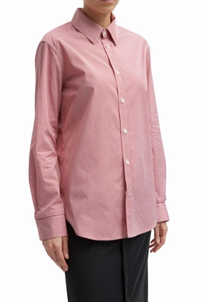 Mini Check Slim Shirt Exclusive Savings Event Save More Now