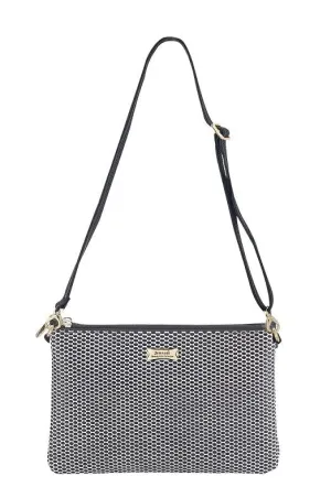 Miss Serenade - Cosmopolitan Cp02-1010 Cross Body - Black/White Best Deal Alert Price Slash Today