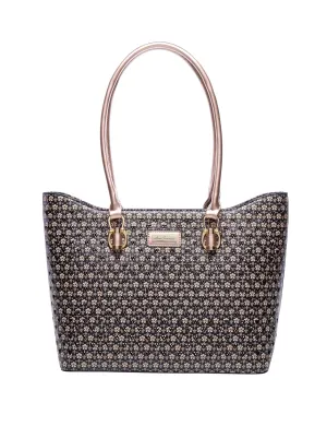 Gift Ideas Galore Miss Serenade - Darcy Kh17 Vegan Pu Tote Bag - Black