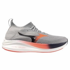 Mizuno Neo Zen Mens | Odyssey Gray/Silver/Citrus Hot Pick Online