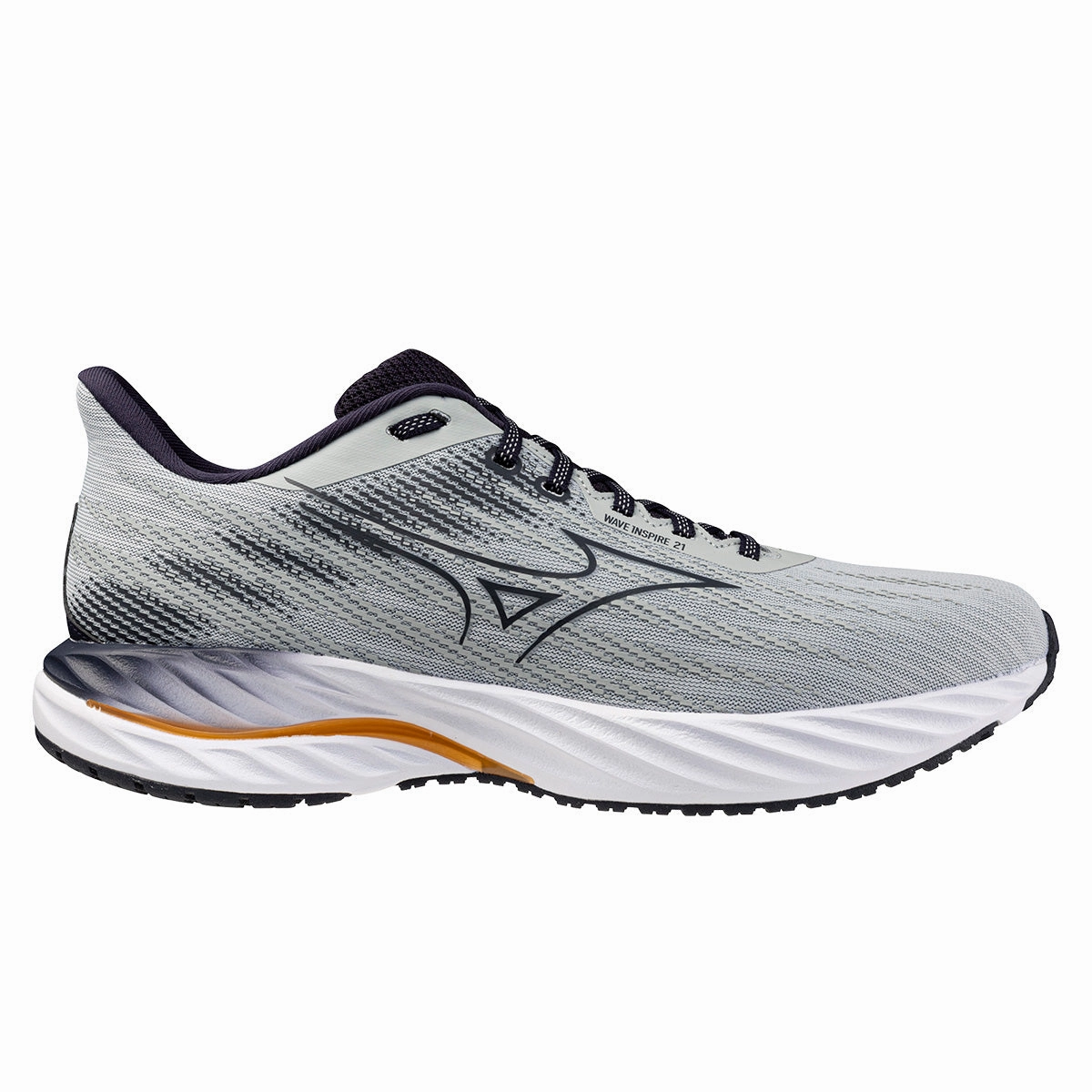 Dont Miss This Deal Best Deal Online Mizuno Wave Inspire 21 Mens | Pearl Blue/Baritone Blue/Tangelo