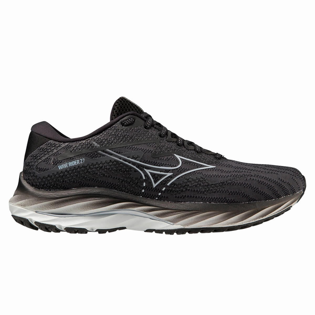 Hot Item Clearance Mizuno Wave Rider 27 Womens | Ebony/Screst/Black